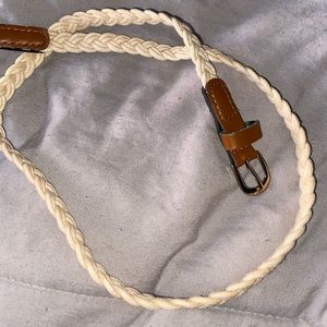 Braided belt